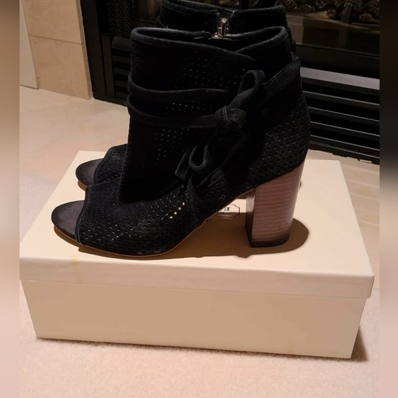 Sam Edelman Designer Peep Toe Heel booties size 8 - Picture 4 of 4